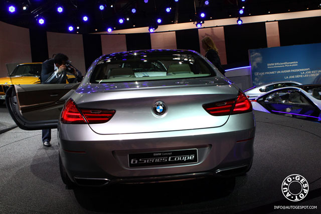 Paris Motor Show 2010: BMW 6-serie Coupé Concept