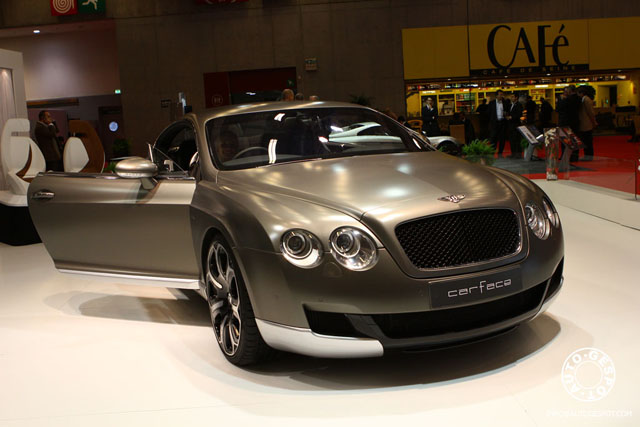 Paris Motor Show 2010: Bentley Carface Continental GT Heritage