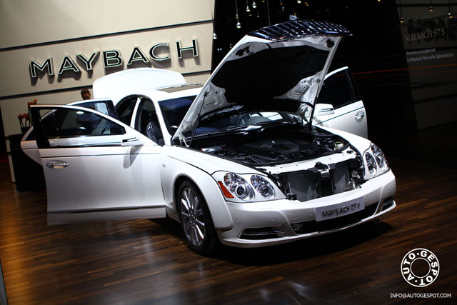 Paris Motor Show 2010: Maybach facelift