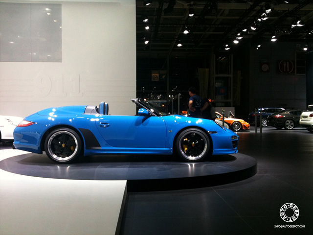 Paris Motor Show 2010: de eerste foto's vanaf het Porsche domein