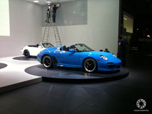 Paris Motor Show 2010: de eerste foto's vanaf het Porsche domein