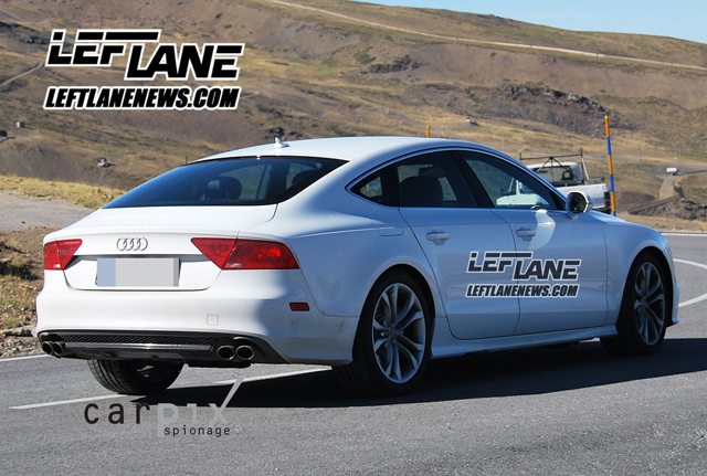 Audi S7 duikt zonder camouflage op