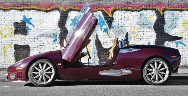 Fotoshoot: Spyker C8 Spyder