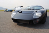 Fotoshoot: driemaal Ford GT 40