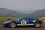 Fotoshoot: driemaal Ford GT 40