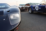 Fotoshoot: driemaal Ford GT 40