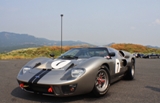 Fotoshoot: driemaal Ford GT 40