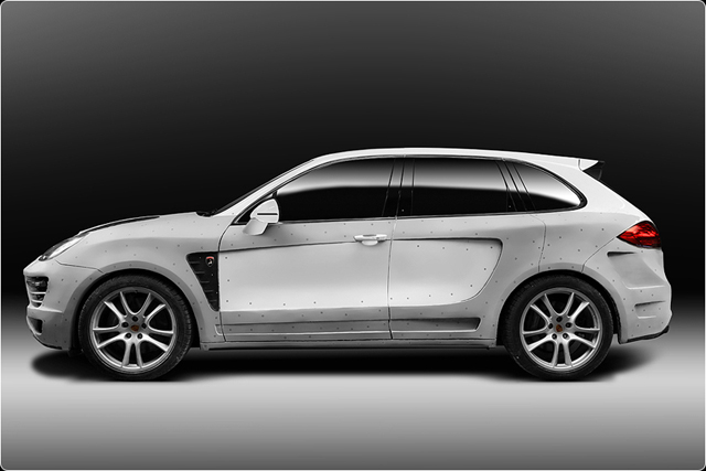 TopCar toont getunede Porsche Cayenne in real life