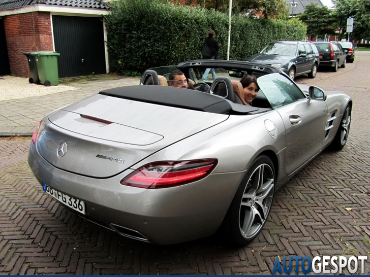 Spot van de dag: Mercedes-Benz SLS AMG Roadster