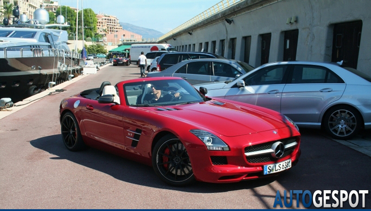 Spot van de dag: Mercedes-Benz SLS AMG Roadster