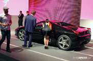 Onthulling Ferrari 458 Spider in Maranello
