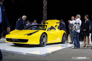 Onthulling Ferrari 458 Spider in Maranello