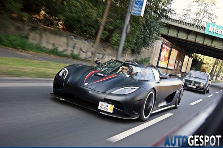 Gespot: Koenigsegg Agera in Frankfurt am Main