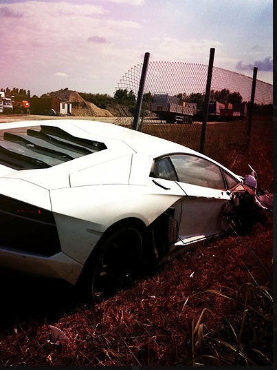 Meer duidelijkheid over de eerste Lamborghini Aventador LP700-4 crash