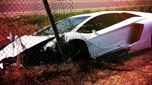 Meer duidelijkheid over de eerste Lamborghini Aventador LP700-4 crash
