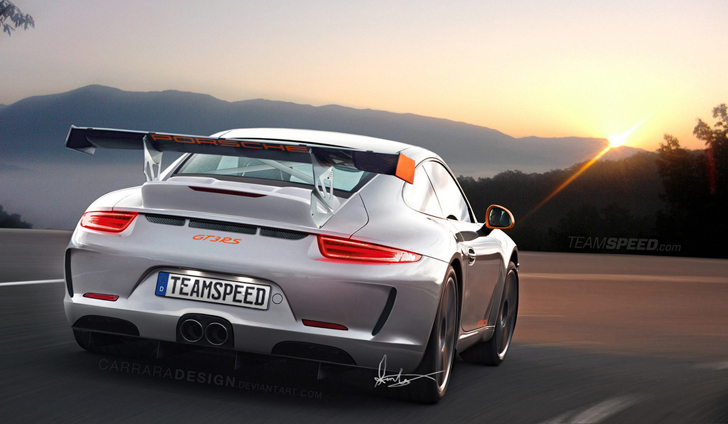 Rendering: Porsche 991 GT3 RS