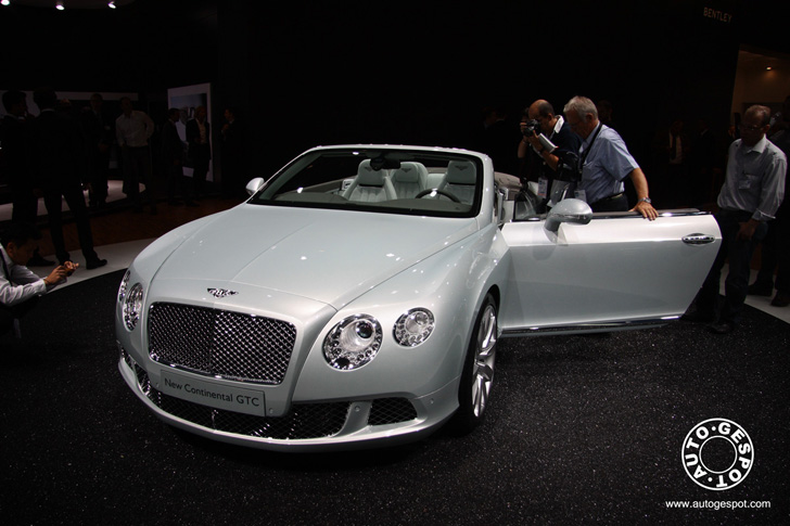 IAA 2011: Bentley Continental GTC