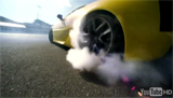 Burnout met een heerlijke jankende V10