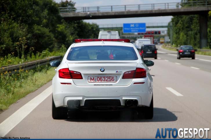 Spot van de dag: BMW M5 F10 Safety Car