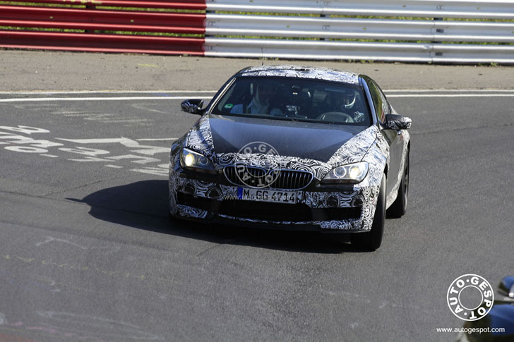 Spyspots en video: BMW M6 F12