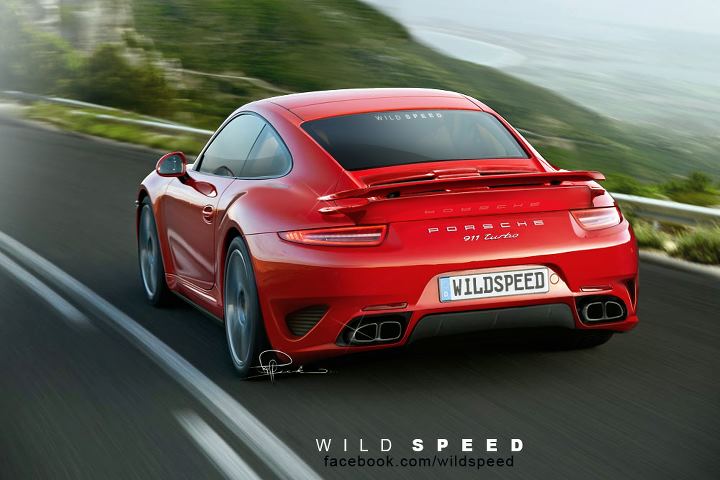 Rendering: Porsche 991 Turbo