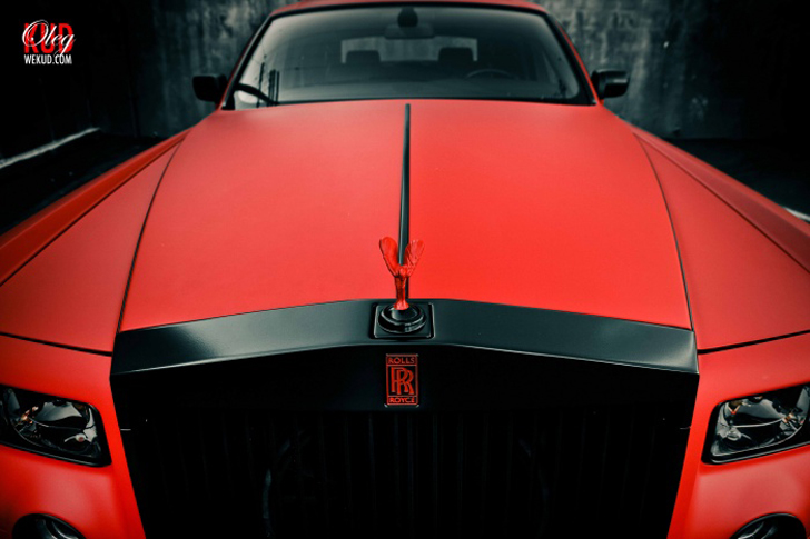 Rode duivel: Rolls-Royce Phantom Mansory Conquistador