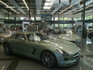 Uniek in Nederland: Mercedes-Benz SLS AMG