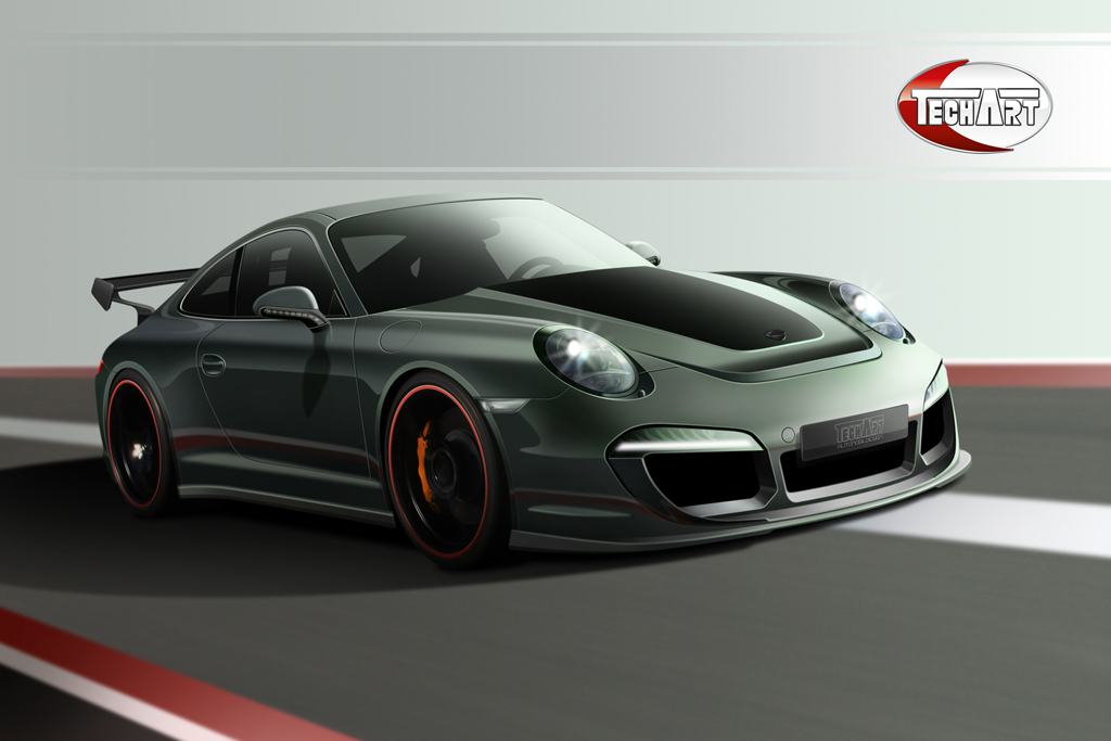 TechArt showt hun Porsche 991 Carrera
