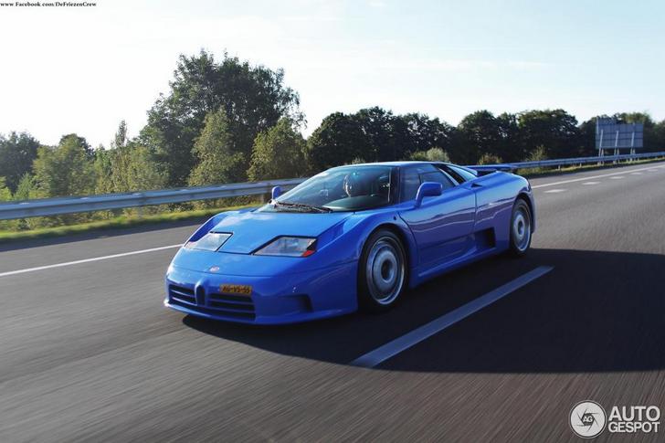 Spot van de dag: Bugatti EB110 GT op de herhaling! 