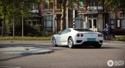 Strange sighting: white Ferrari 360 Modena