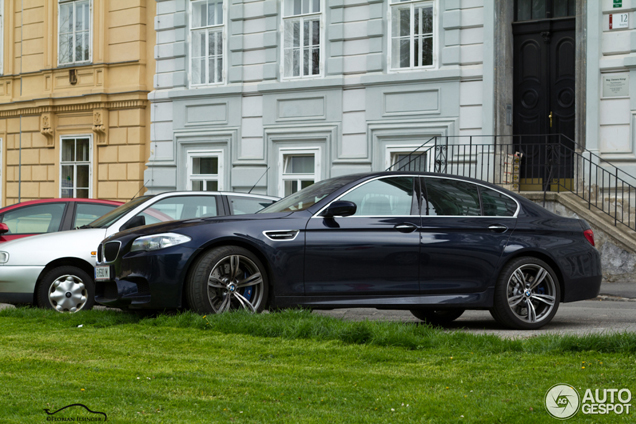 All colors of the rainbow: BMW M5 F10