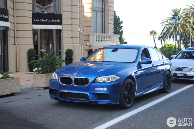 All colors of the rainbow: BMW M5 F10