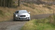 New Top Gear stunt? Rally driving with a Bentley Continental GT 2012