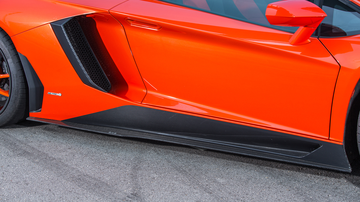 Le monstre orange est achevé : la Lamborghini Aventador LP900-4 Molto Veloce