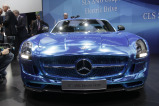 Paris 2012: the charged Mercedes-Benz SLS AMG Electric Drive