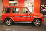 You can now spot it in red: Mercedes-Benz G 65 AMG