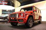 You can now spot it in red: Mercedes-Benz G 65 AMG