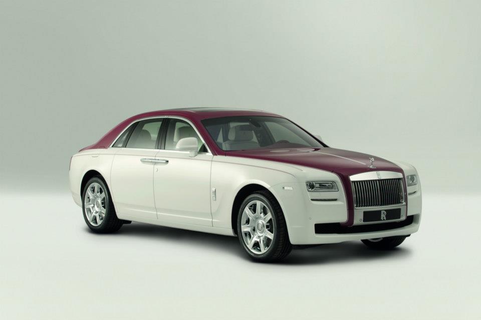 Rolls-Royce Ghost in opvallende kleuren voor klant in Qatar
