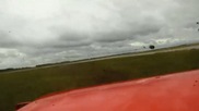 Lamborghini Aventador LP700-4 spins at a speed of 350 km/h