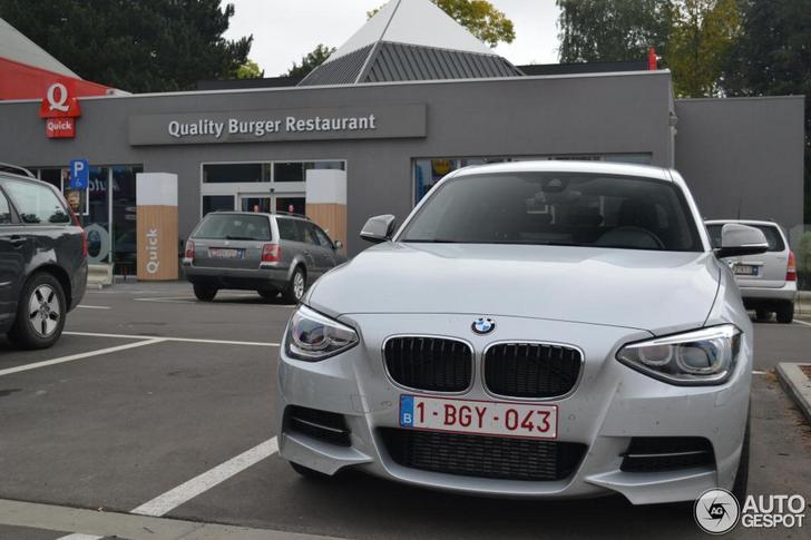 Voor het eerst in het wild gespot: BMW M135i