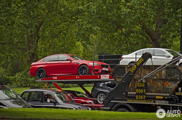 Ook gespot als M5: de M Performance Edition voor het Verenigd Koninkrijk