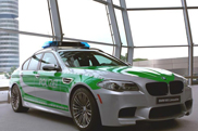 Une BMW M5 F10 aux couleurs de la Polizei