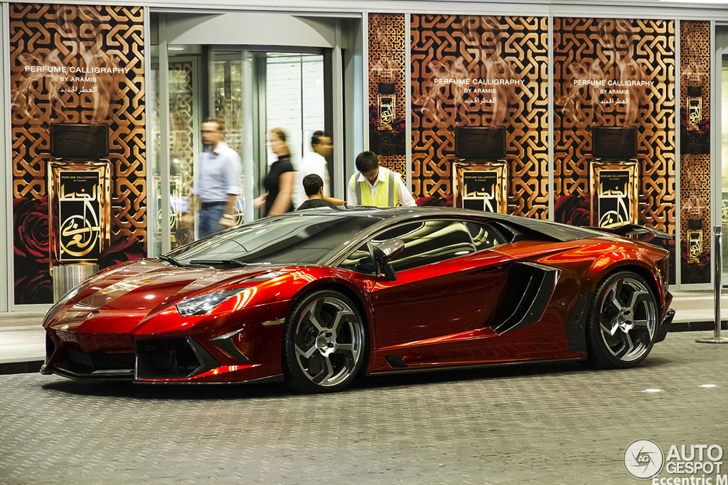 Tuning primeur: Lamborghini Mansory Aventador LP700-4 in Dubai