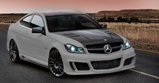 Small Mercedes-Benz C-class tuned by Mansory