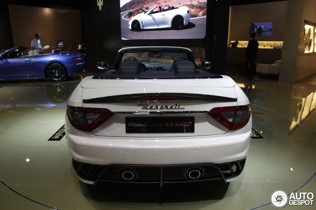 Parijs 2012: Maserati: GranCabrio MC 