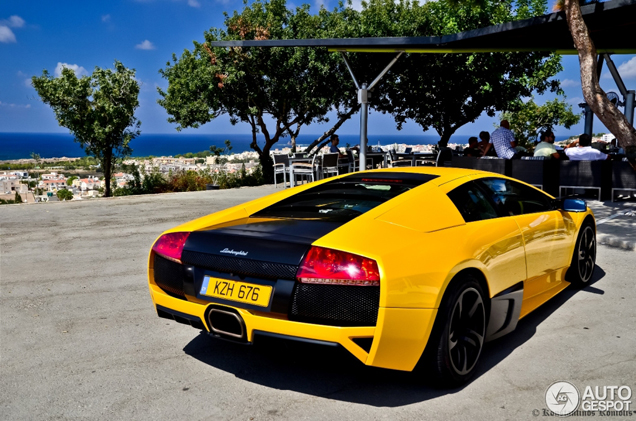 Gespot op Cyprus: Lamborghini Murciélago LP640