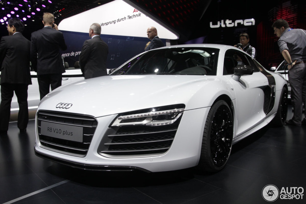 Parijs 2012: facelift Audi R8 & R8 V10 Plus