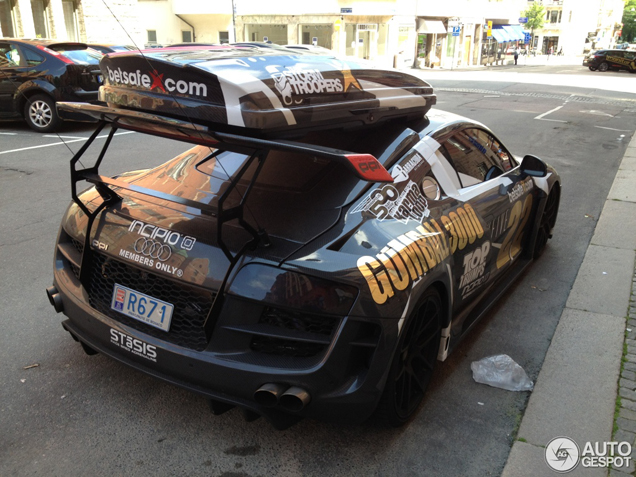 Göteborg verrast: Audi PPI Razor GTR Extreme Winter van Jon Olsson gespot!