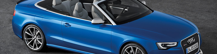 Enfin disponible en version décapotable : l'Audi RS5 Cabriolet