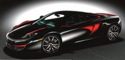 There it is: first special version of the McLaren MP4-12C